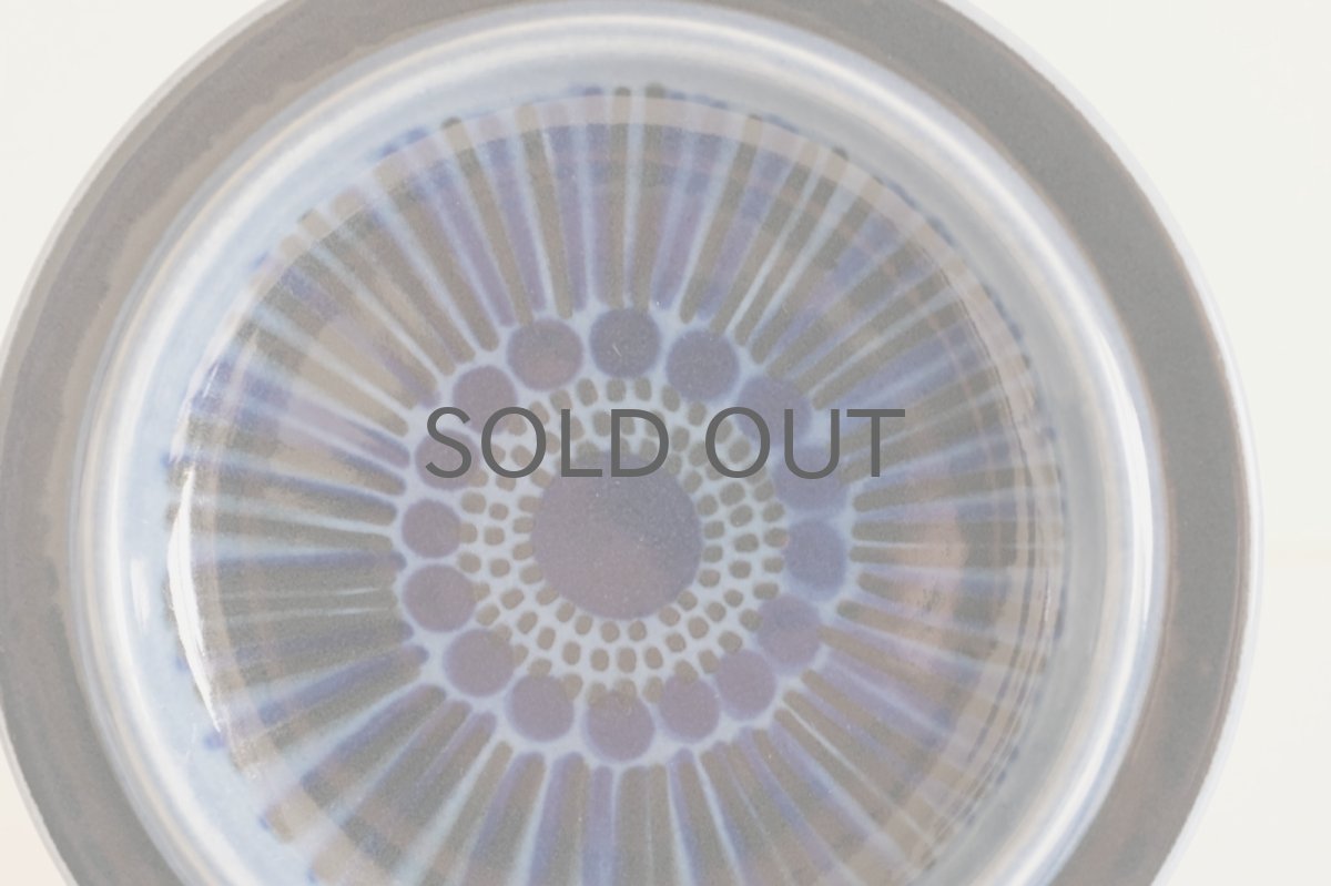 画像2: ARABIA/アラビア/ Gunvor Olin-Gronqvist/Kosmos/コスモス/プレート16cm/貴重ブルー/No.2 (2)