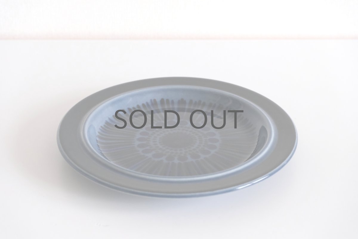 画像6: ARABIA/アラビア/ Gunvor Olin-Gronqvist/Kosmos/コスモス/プレート20cm/貴重ブルー/No.1 (6)