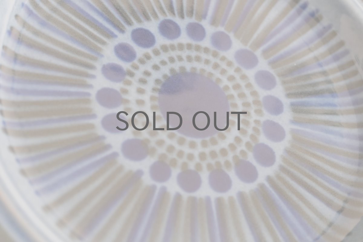 画像3: ARABIA/アラビア/ Gunvor Olin-Gronqvist/Kosmos/コスモス/プレート20cm/貴重ブルー/No.1 (3)