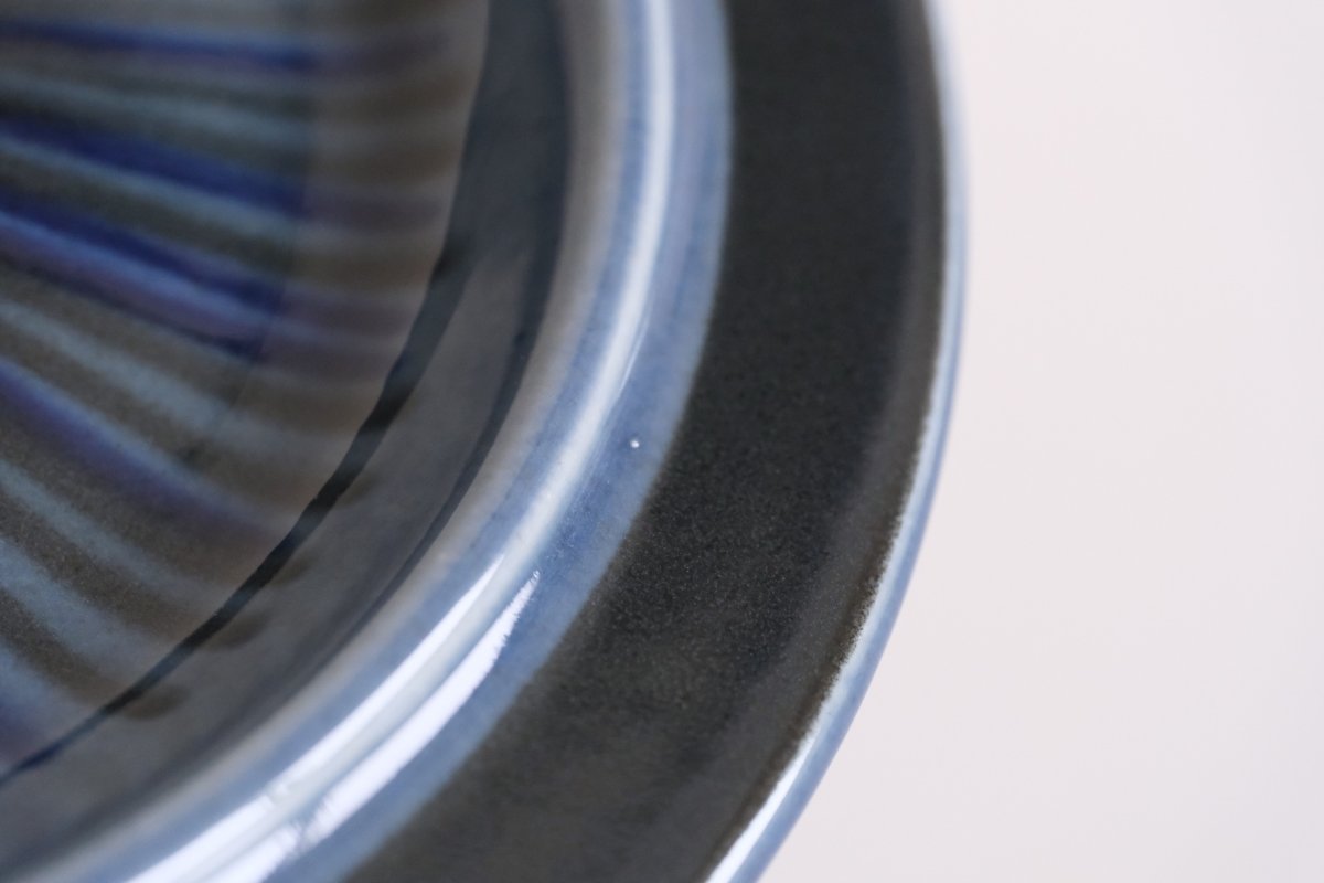 画像4: ARABIA/アラビア/ Gunvor Olin-Gronqvist/Kosmos/コスモス/プレート20cm/貴重ブルー/No.1 (4)