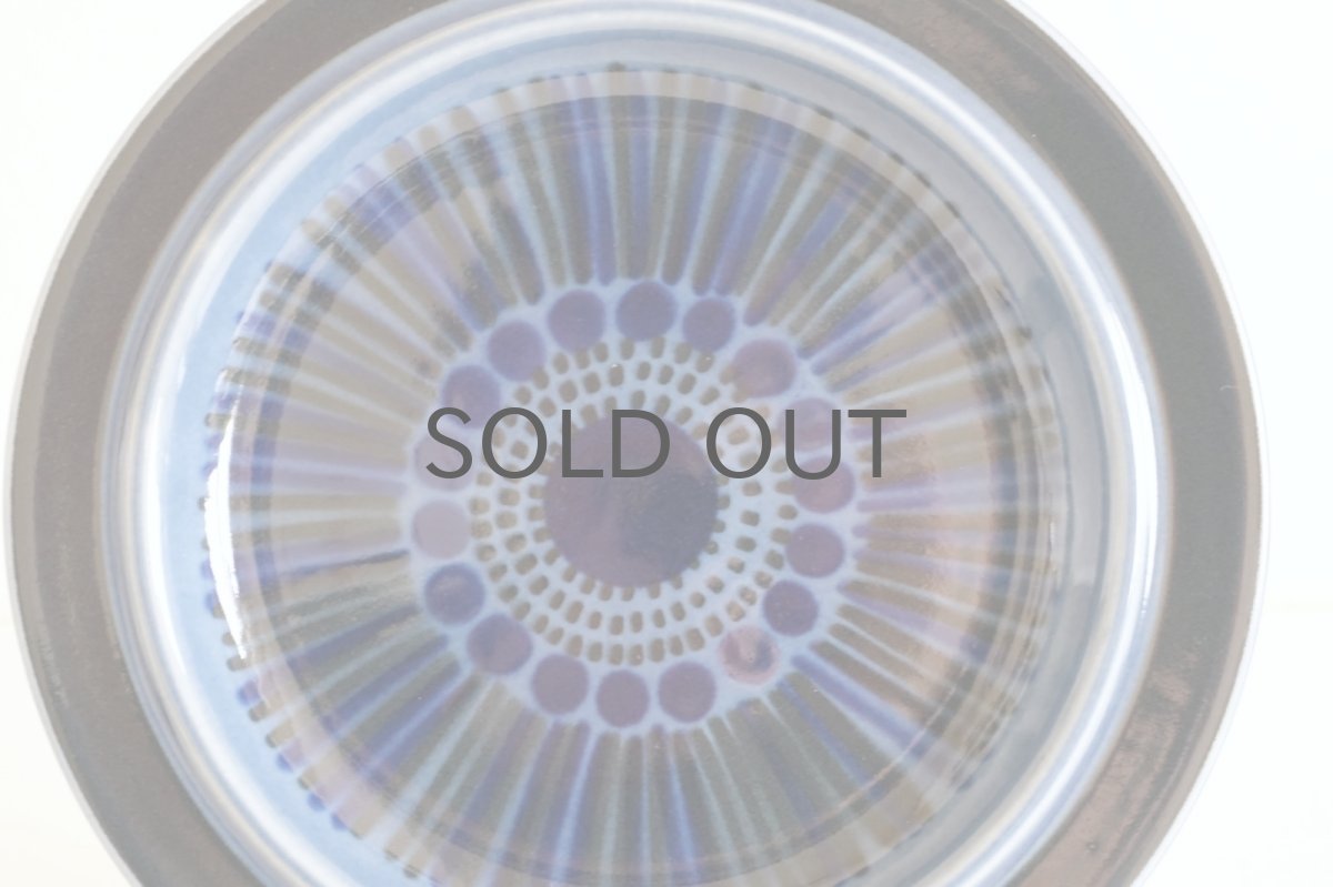 画像2: ARABIA/アラビア/ Gunvor Olin-Gronqvist/Kosmos/コスモス/プレート20cm/貴重ブルー/No.2 (2)