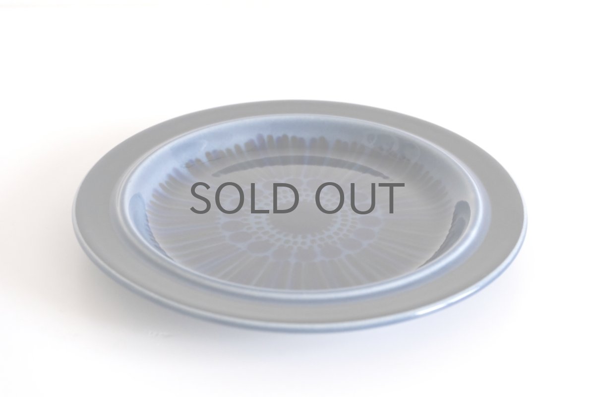 画像5: ARABIA/アラビア/ Gunvor Olin-Gronqvist/Kosmos/コスモス/プレート20cm/貴重ブルー/No.2 (5)