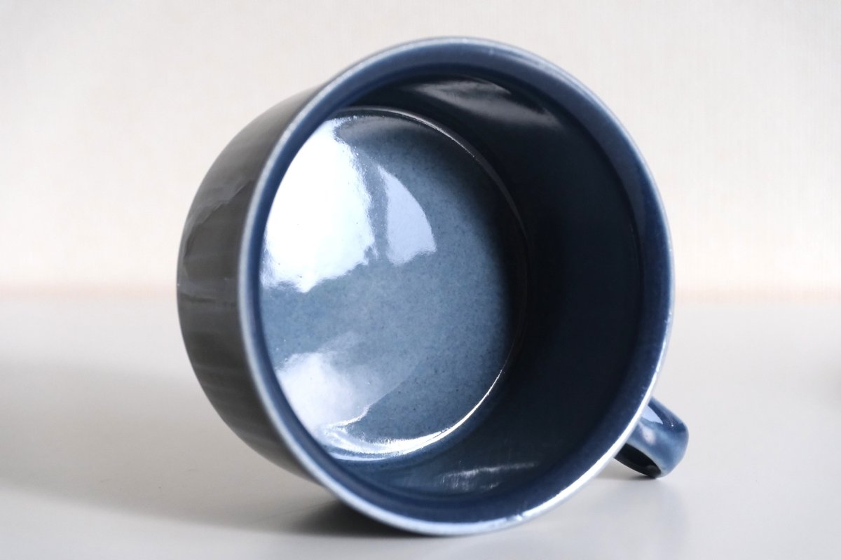 画像4: ARABIA/アラビア/ Gunvor Olin-Gronqvist/Kosmos/コスモス/ティーカップ＆ソーサー/貴重ブルー/No.2 (4)