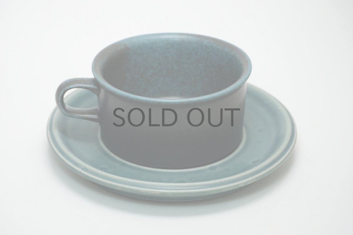 画像3: ARABIA/アラビア/Ruska/ルスカ/貴重/ブルー/ティーカップ＆ソーサー (3)