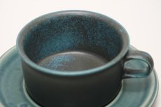 画像2: ARABIA/アラビア/Ruska/ルスカ/貴重/ブルー/ティーカップ＆ソーサー (2)