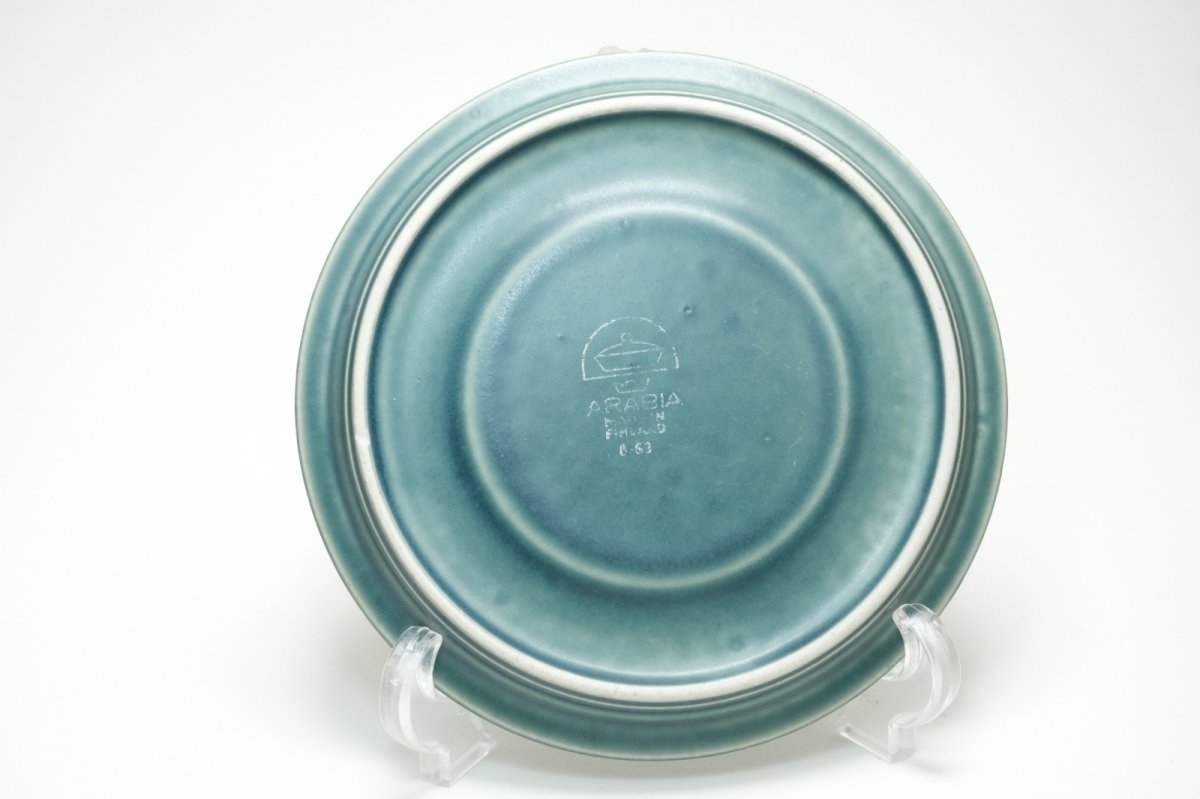 画像9: ARABIA/アラビア/Ruska/ルスカ/貴重/ブルー/ティーカップ＆ソーサー (9)