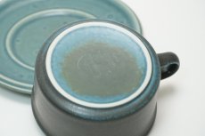 画像6: ARABIA/アラビア/Ruska/ルスカ/貴重/ブルー/ティーカップ＆ソーサー (6)