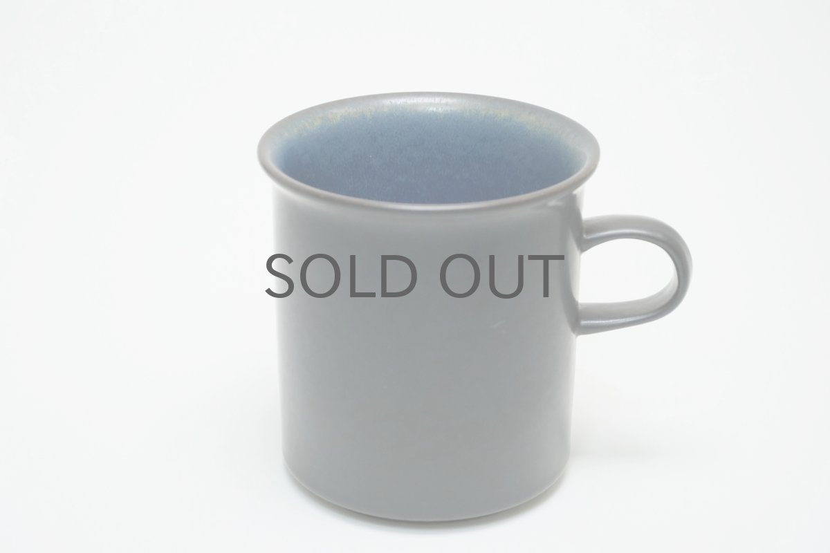 画像1: 北欧ビンテージ/ARABIA/アラビア/試作品/Sモデル/モーニングマグ/Ruska/ルスカ/BALTIC SEA/バルティックシー (1)