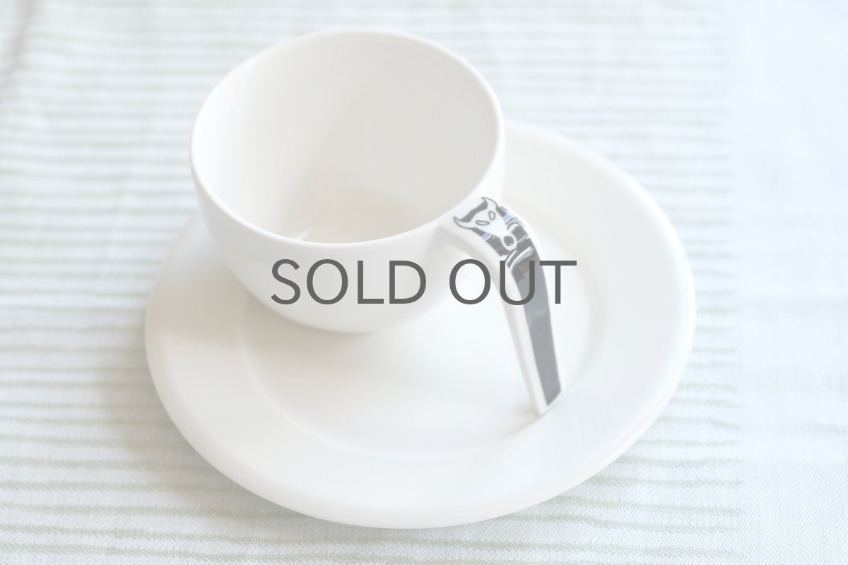 画像4: 北欧ビンテージ食器/ARABIA/アラビア/EGOX/2000年限定/コーヒーカップ＆ソーサー/No.2 (4)