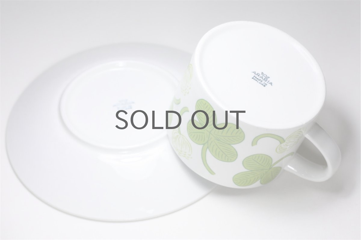 画像4:  北欧ビンテージ/ARABIA/アラビア/Apila/アピラ/カップ&ソーサー/初期アピラ/超レア/No.1 (4)