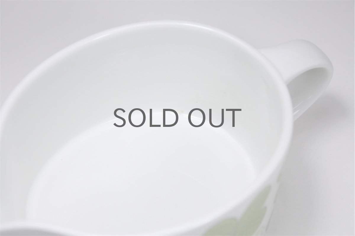 画像4:  北欧ビンテージ/ARABIA/アラビア/Apila/アピラ/楕円形ピッチャー/初期アピラ/超レア (4)