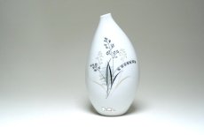 画像1: 北欧ビンテージ/ARABIA/アラビア/Esteri Tomula/エステリ・トムラ/花瓶/一輪挿し/ホワイト (1)