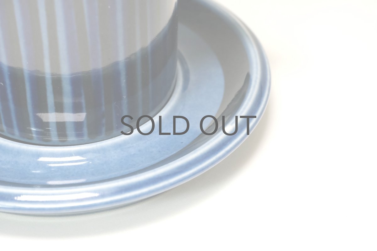 画像4: 【T様専用ページ】ARABIA/アラビア/ Gunvor Olin-Gronqvist/Kosmos/コスモス/ティーカップ＆ソーサー/貴重ブルー/No.1 (4)