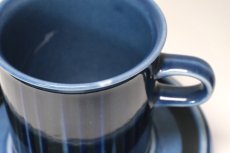 画像3: 【T様専用ページ】ARABIA/アラビア/ Gunvor Olin-Gronqvist/Kosmos/コスモス/モーニングカップ＆ソーサー/貴重ブルー/No.2 (3)