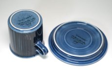 画像5: 【T様専用ページ】ARABIA/アラビア/ Gunvor Olin-Gronqvist/Kosmos/コスモス/モーニングカップ＆ソーサー/貴重ブルー/No.2 (5)