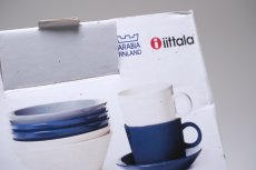 画像6: 北欧ビンテージ食器/ARABIA/アラビア/iittala/イッタラ/Teema/ティーマ/カップ＆ソーサー/オリジナルBOX/２個セット/グレー廃盤色 (6)
