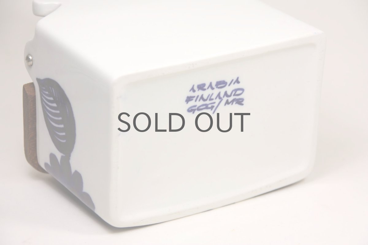 画像5: 北欧食器ヴィンテージ/ARABIA/アラビア Gunvor Olin-Gronqvist/ソルトボックス　 (5)