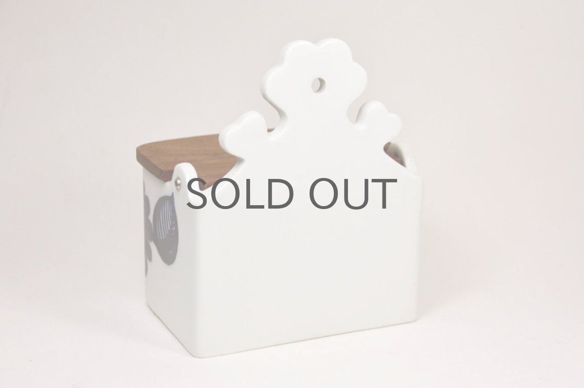 画像4: 北欧食器ヴィンテージ/ARABIA/アラビア Gunvor Olin-Gronqvist/ソルトボックス　 (4)