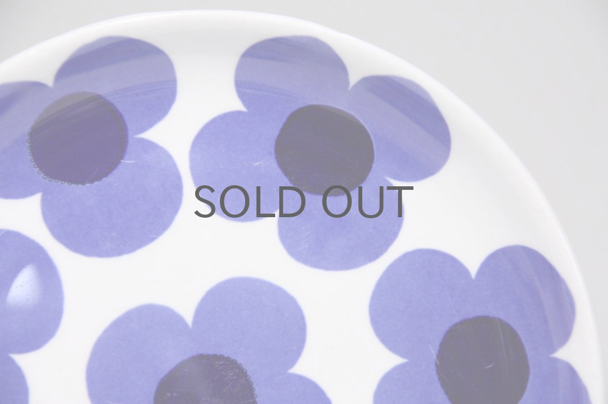 画像2: ARABIA/アラビア/aurinko/アウリンコ/プレート17cm/ブルー/No. 1 (2)