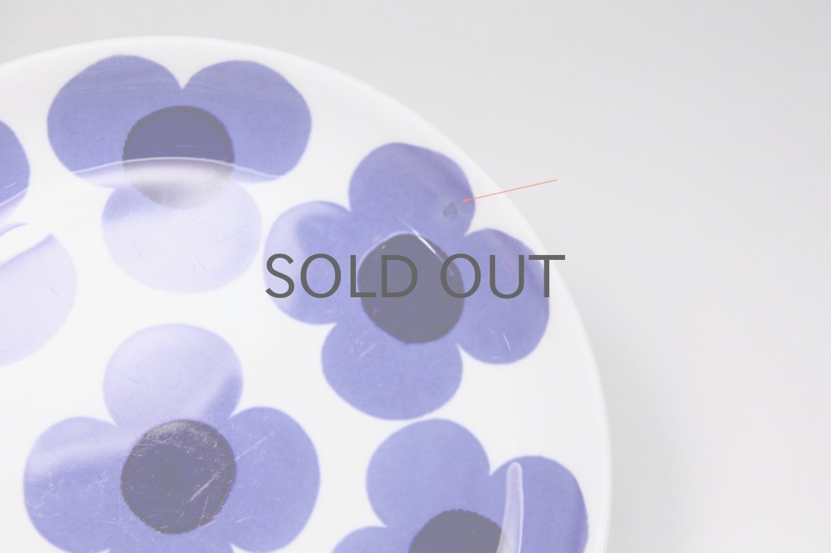 画像3: ARABIA/アラビア/aurinko/アウリンコ/プレート17cm/ブルー/No. 2 (3)