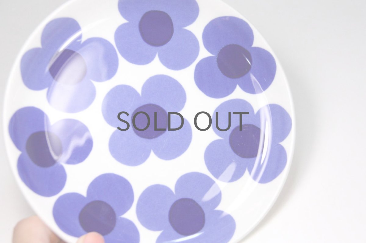 画像3: ARABIA/アラビア/aurinko/アウリンコ/プレート17cm/ブルー/No. 3 (3)