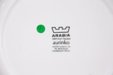 画像5: ARABIA/アラビア/aurinko/アウリンコ/プレート17cm/ブルー/No. 4 (5)