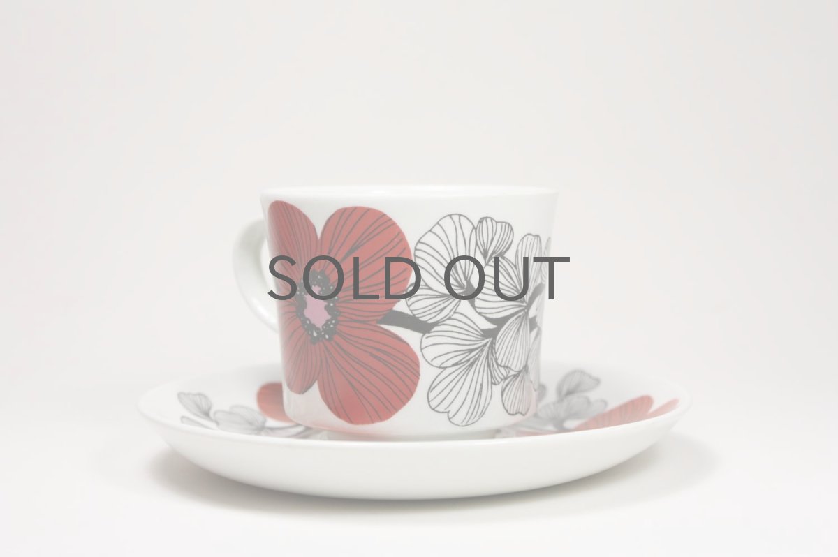 画像3: 北欧ビンテージ食器/ARABIA/アラビア/Isokukka/イソクッカ/コーヒーカップ&ソーサー (3)