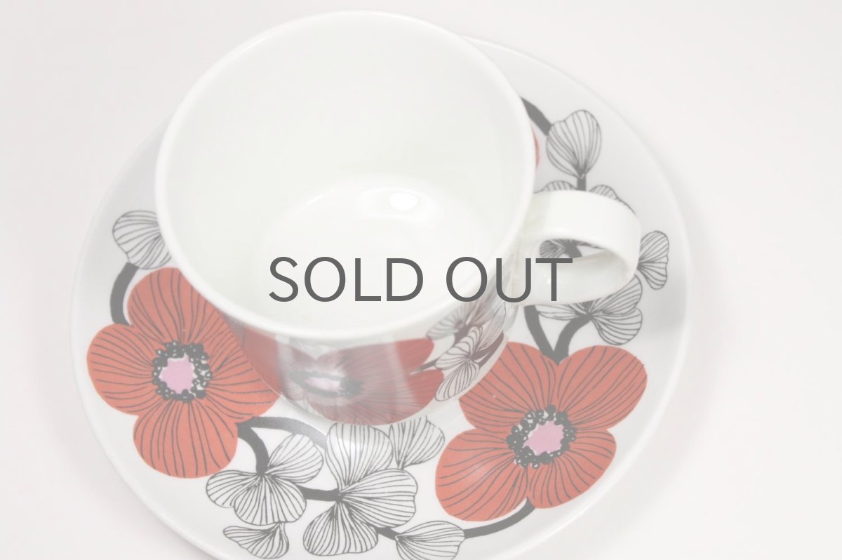 画像6: 北欧ビンテージ食器/ARABIA/アラビア/Isokukka/イソクッカ/コーヒーカップ&ソーサー (6)