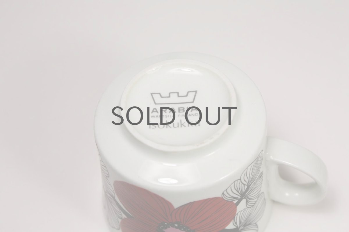 画像10: 北欧ビンテージ食器/ARABIA/アラビア/Isokukka/イソクッカ/コーヒーカップ&ソーサー (10)