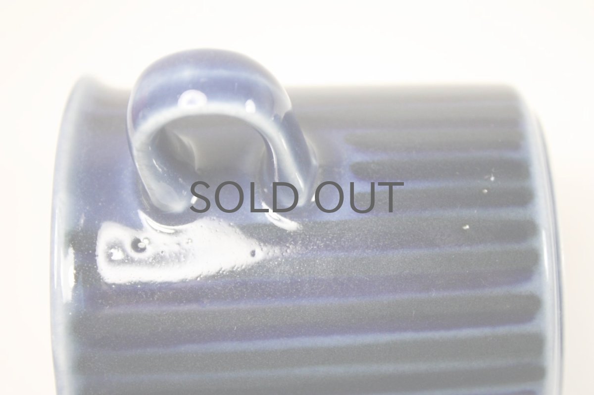 画像5: 北欧ビンテージ食器/ARABIA/アラビア/Gunvor Olin-Gronqvist/Kosmos/コスモス/モーニングカップ&ソーサー/貴重ブルー (5)