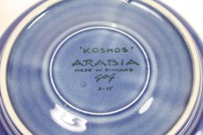 画像7: 北欧ビンテージ食器/ARABIA/アラビア/Gunvor Olin-Gronqvist/Kosmos/コスモス/モーニングカップ＆ソーサー/貴重ブルー (7)