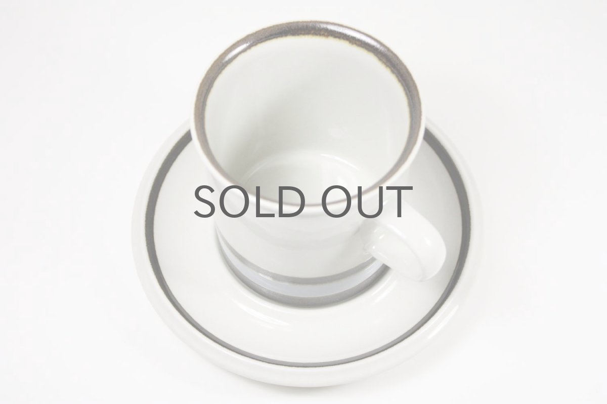 画像4: 北欧ビンテージ食器/ARABIA/アラビア/Suvanto/スヴァント/モーニングカップ&ソーサー (4)