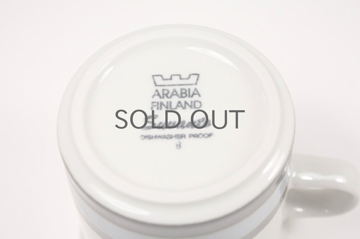 画像5: 北欧ビンテージ食器/ARABIA/アラビア/Suvanto/スヴァント/モーニングカップ&ソーサー (5)