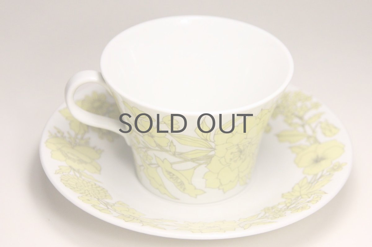 画像3: 北欧ビンテージ食器/ARABIA /アラビア/Keltakukka/Esteri Tomula/カップ&ソーサー (3)