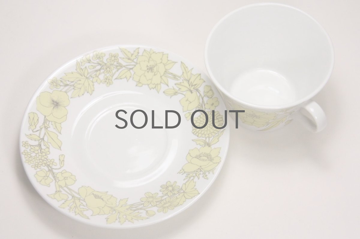 画像6: 北欧ビンテージ食器/ARABIA /アラビア/Keltakukka/Esteri Tomula/カップ&ソーサー (6)