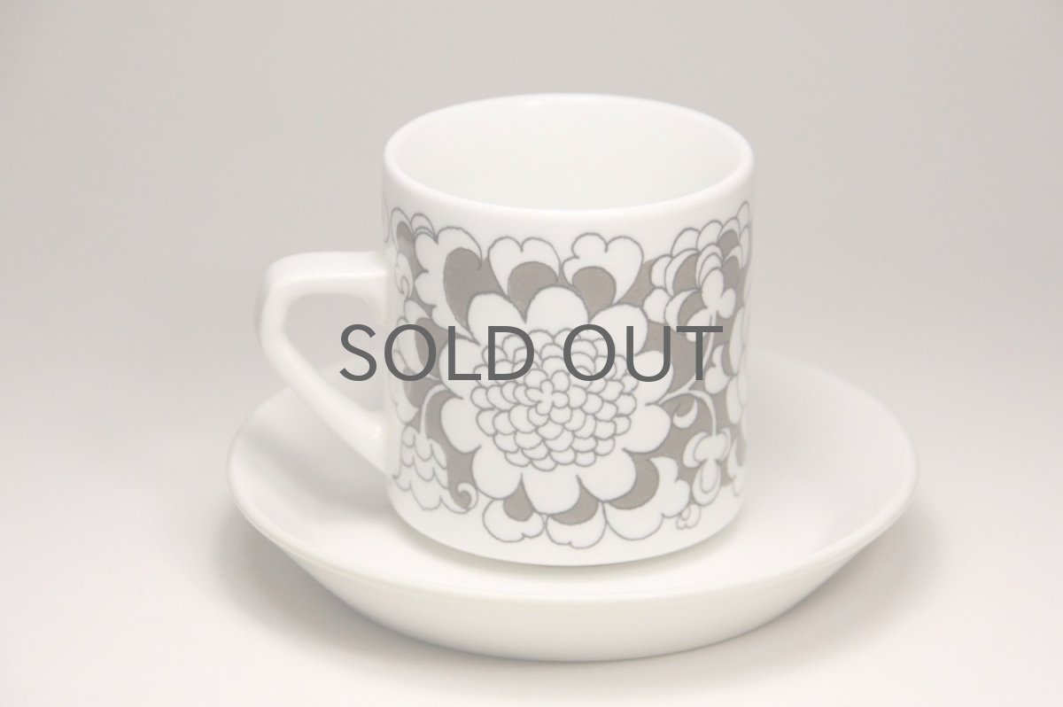 画像3: 北欧食器/ARABIA/アラビア/Gardenie/ガーデニア/カップ&ソーサー (3)