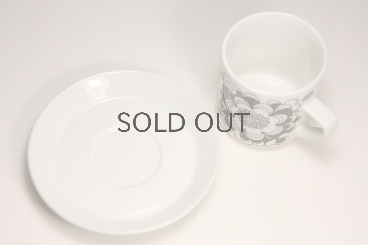 画像5: 北欧食器/ARABIA/アラビア/Gardenie/ガーデニア/カップ&ソーサー (5)