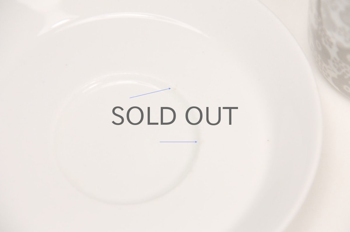 画像6: 北欧ビンテージ食器/ARABIA/アラビア/Rypale/リュパレ/コーヒーカップ&ソーサー/グレー/ No.1 (6)