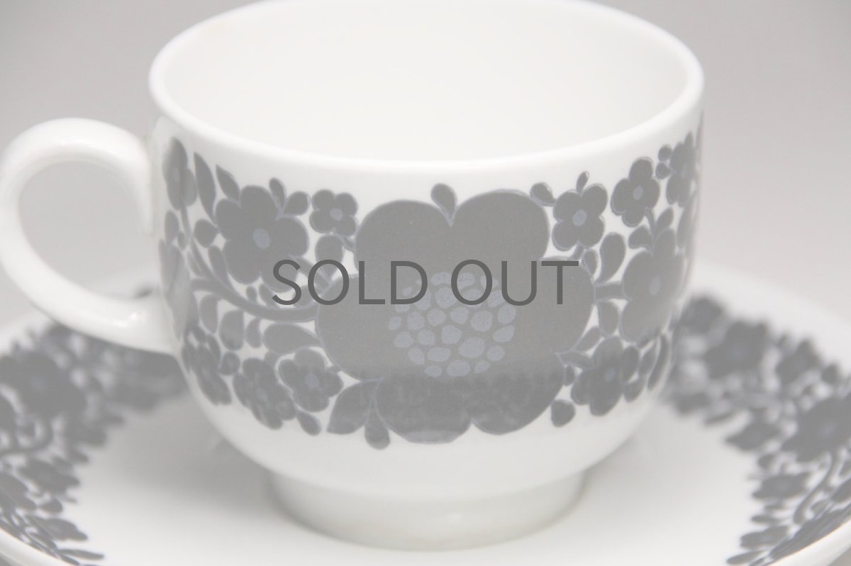 画像3: 北欧ビンテージ食器/ARABIA/アラビア/Suhina/Raija Uosikkinen/コーヒーカップ&ソーサー (3)