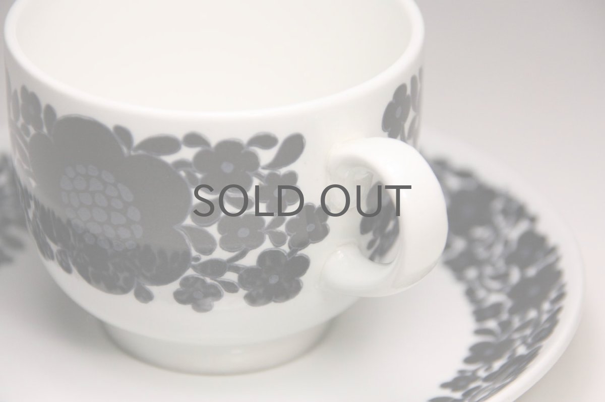 画像2: 北欧ビンテージ食器/ARABIA/アラビア/Suhina/Raija Uosikkinen/コーヒーカップ&ソーサー (2)