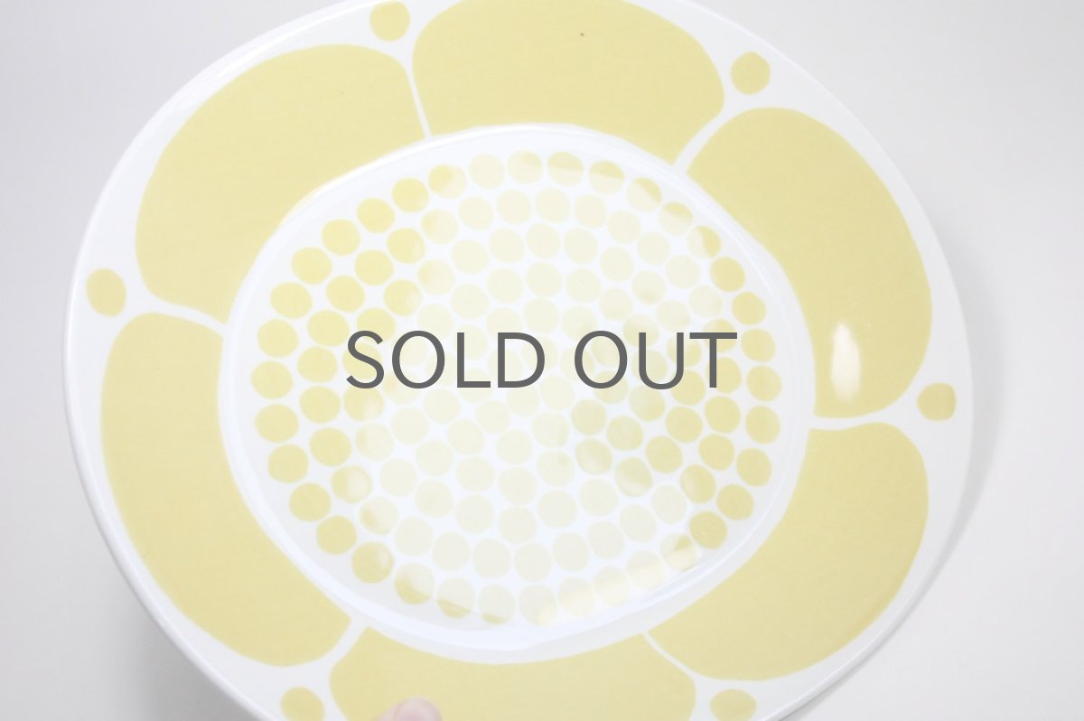 画像5: 北欧ビンテージ/ARABIA/アラビア/sunnuntai /スンヌンタイ/プレート/Birger Kaipiainen/ビルガー カイピアイネン/29cm (5)