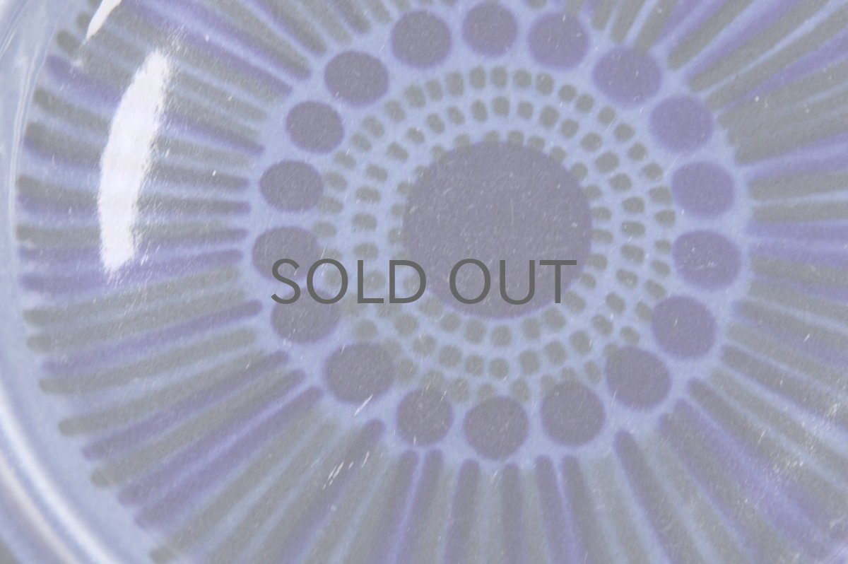 画像3: ARABIA/アラビア/ Gunvor Olin-Gronqvist/Kosmos/コスモス/プレート20cm/貴重ブルー/No.2 (3)