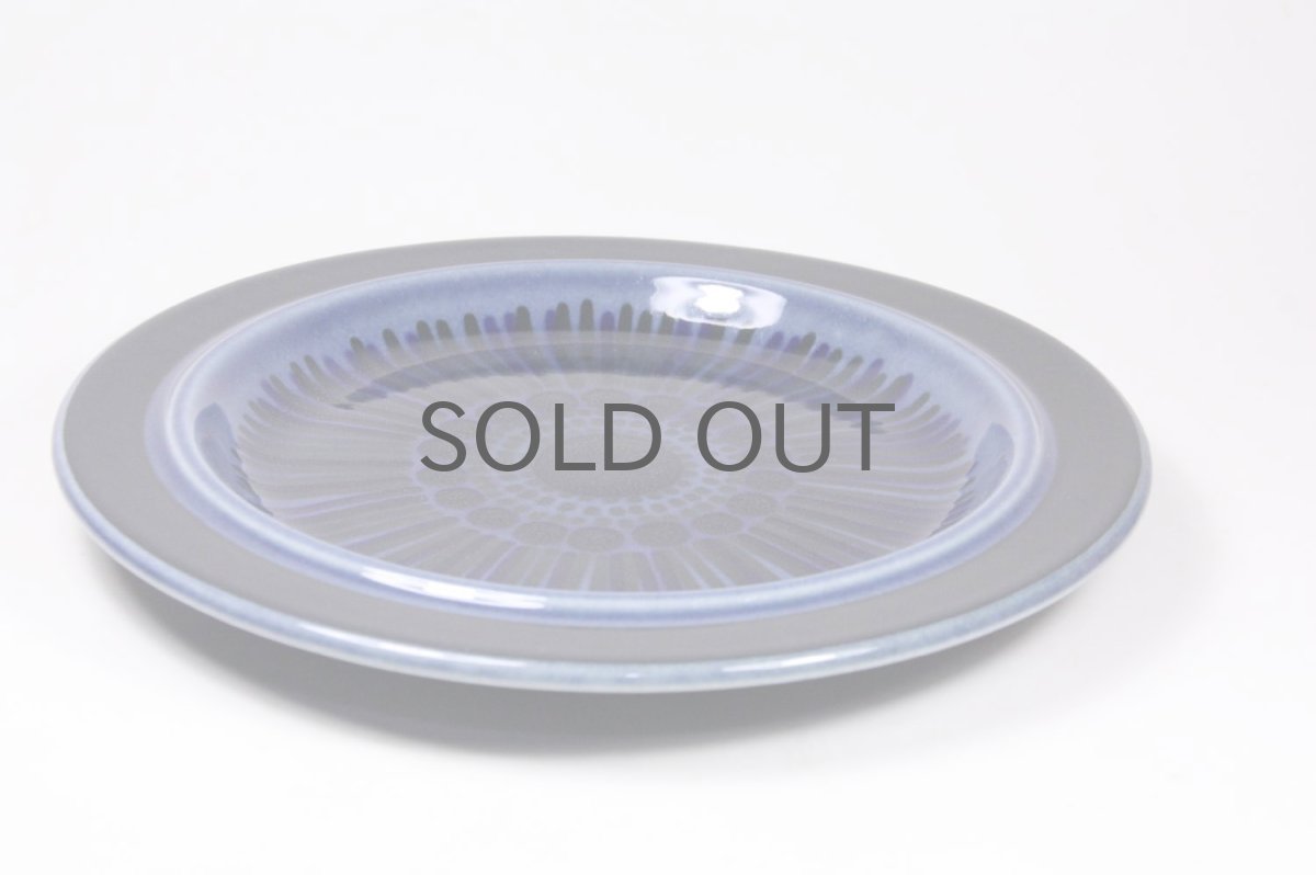 画像6: ARABIA/アラビア/Gunvor Olin-Gronqvist/Kosmos/コスモス/プレート20cm/貴重ブルー/No.1 (6)