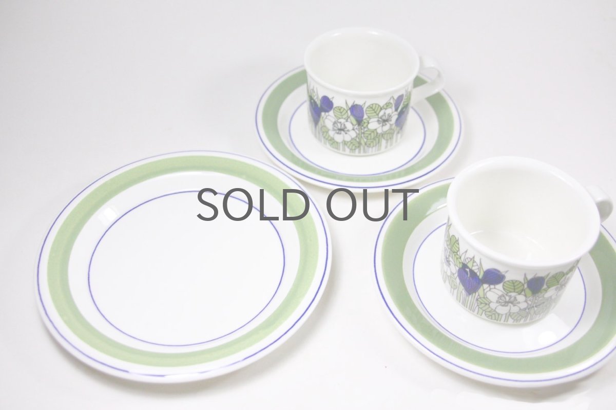 画像5: ARABIA/アラビア/Krokus/クロッカス/17.4cmプレート/カラー (5)