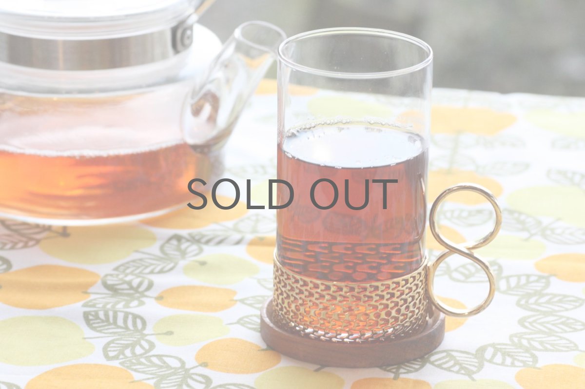 画像6: iittala/イッタラ/TSAIKKA/ゴールドホルダー&クリアロンググラス/24Karaatti/No.2 (6)