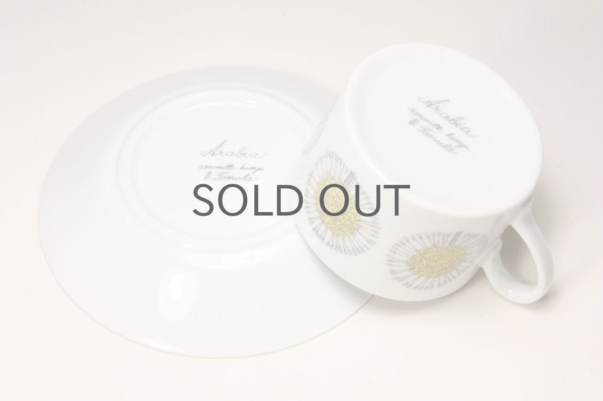 画像5: 北欧ビンテージ食器/ARABIA /アラビア/Maikki/エスプレッソカップ&ソーサー/No.1 (5)