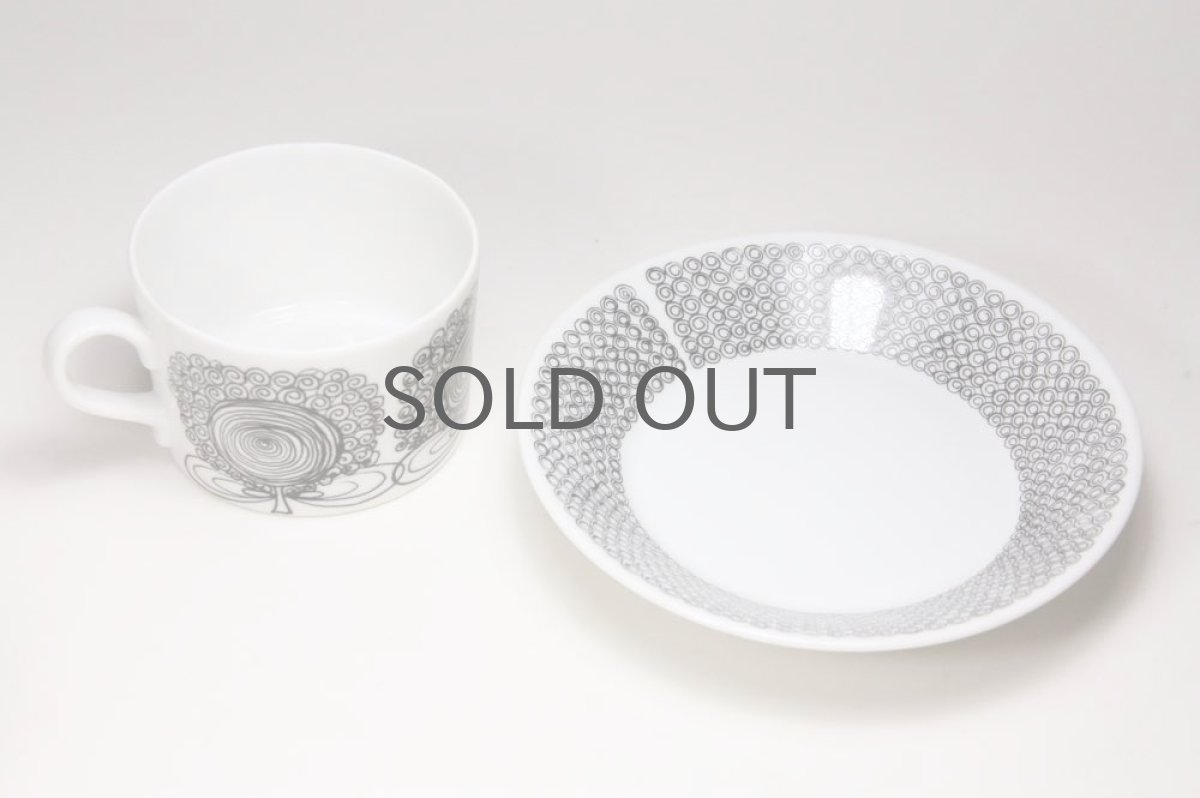 画像3: 北欧ビンテージ食器/ARABIA /アラビア/CALYPSO/カリプソ/エスプレッソカップ&ソーサー (3)