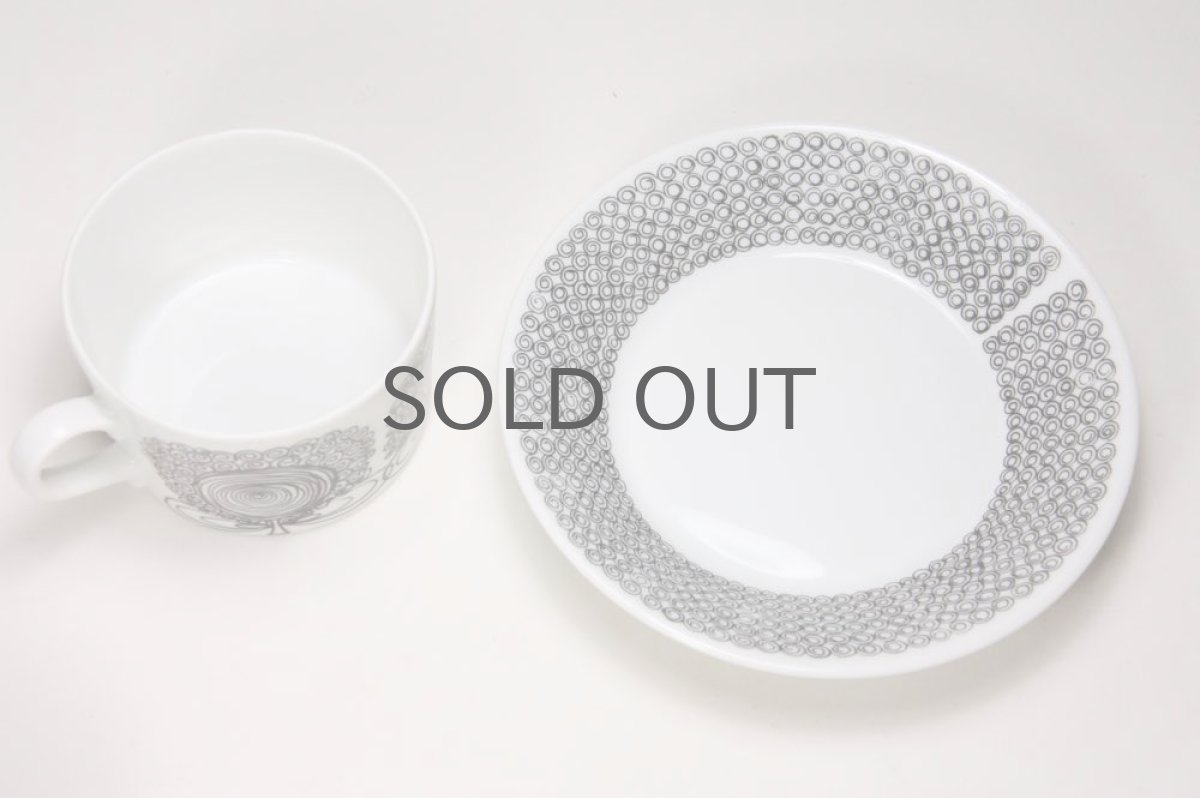 画像6: 北欧ビンテージ食器/ARABIA /アラビア/CALYPSO/カリプソ/エスプレッソカップ&ソーサー (6)