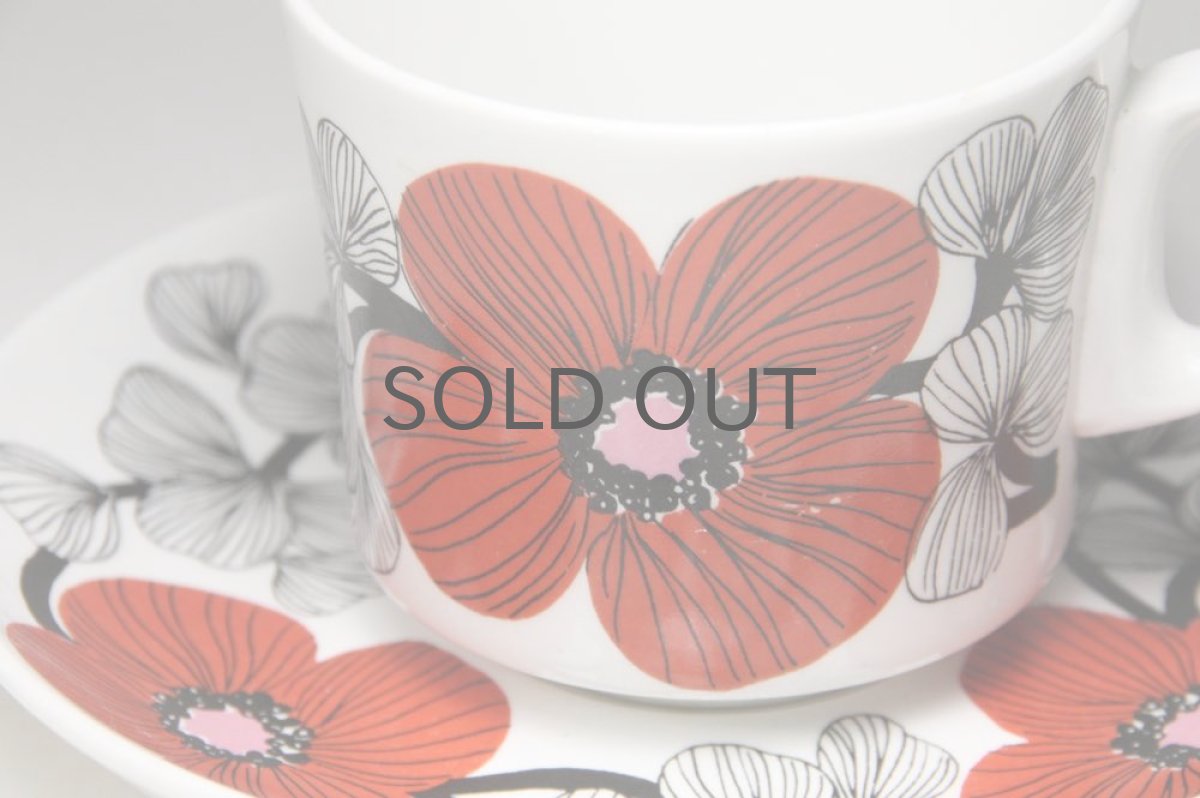 画像3: 北欧ビンテージ食器/ARABIA/アラビア/Isokukka/イソクッカ/コーヒーカップ&ソーサー/No.1 (3)