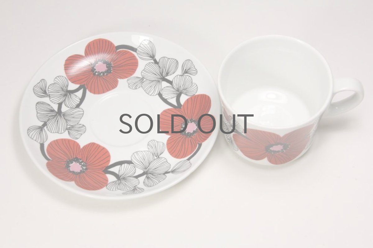 画像4: 北欧ビンテージ食器/ARABIA/アラビア/Isokukka/イソクッカ/コーヒーカップ&ソーサー/No.1 (4)